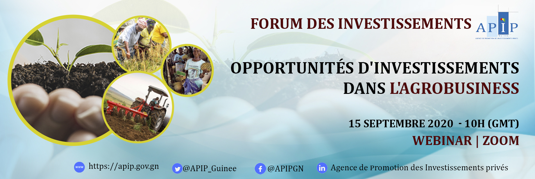 Investment Forum on AgroBusiness Investment Opportunities